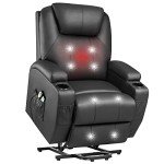 Power Lift Recliner Chair with Massage & Heat