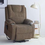 Irene House Power Lift Recliner with Massage & Heat
