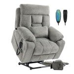 FUNECORP Dual Motor Lift Chair with Heat Massage