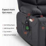 MCombo Power Lift Recliner with USB Ports