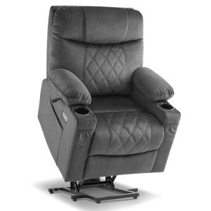 MCombo Lay Flat Power Lift Recliner with Massage