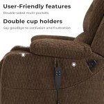 Irene House Power Lift Recliner with Massage & Heat