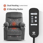 MCombo Lay Flat Power Lift Recliner with Massage