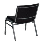 Heavy-Duty Big & Tall Stack Chair - Black