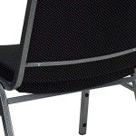 Heavy-Duty Big & Tall Stack Chair - Black