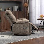 JUUXO 4-Motor Power Lift Chair with Massage