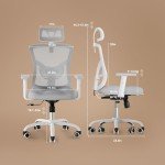 Ergonomic Lift Chair with Adjustable Lumbar Support