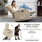 SENYUN Electric Lift Recliner Chair with Massage