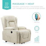 Electric Power Lift Chair with Massage and Heat