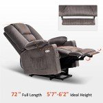 MCombo Large Power Lift Recliner Chair with Heat