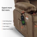 MCombo Power Lift Recliner Chair with USB Ports
