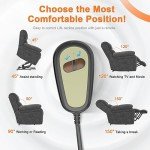 Oversized Lift Chair with Massage and Heat