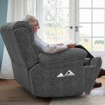 Oversized Lift Chair with Massage and Heat