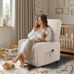 Jocisland Power Lift Recliner Chair - Beige
