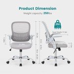 Ergonomic Mid-Back Lift Chair with Lumbar Support