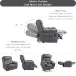 JUUXO Power Lift Recliner with Massage & Heat