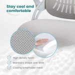 Ergonomic Mid-Back Lift Chair with Lumbar Support