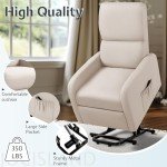 Jocisland Power Lift Recliner Chair - Beige