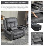 JUUXO Power Lift Recliner with Massage & Heat