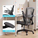High-Back Ergonomic Mesh Lift Chair with Armrests