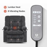 MCombo Dual Motor Lift Recliner with Massage & Heat