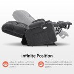 MCombo Dual Motor Lift Recliner with Massage & Heat
