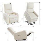 Comfy Power Lift Recliner Chair for Adults