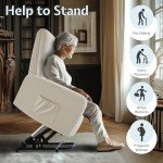 Comfy Power Lift Recliner Chair for Adults