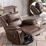 Electric Lift Recliner Chair with Massage & Heat