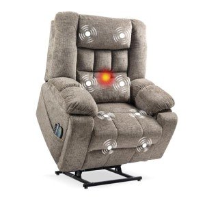 Power Lift Recliner Chair with Massage and Heat