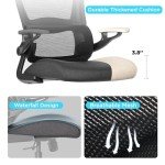 High-Back Ergonomic Mesh Lift Chair with Armrests