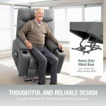 Large Electric Power Lift Recliner for Elderly
