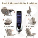 Power Lift Recliner Chair with Massage and Heat