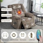 Power Lift Recliner Chair with Massage and Heat