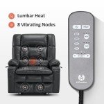 MCombo Dual Motor Lift Recliner with Massage & Heat