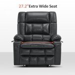 MCombo Dual Motor Lift Recliner with Massage & Heat