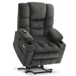 MCombo Dual Motor Recliner Chair with Massage & Heat