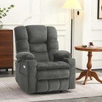 MCombo Dual Motor Recliner Chair with Massage & Heat