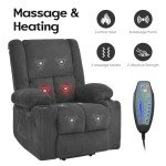 STARY Power Lift Recliner with Massage & Heat