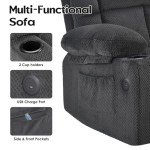 STARY Power Lift Recliner with Massage & Heat