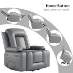 Oversized Power Lift Recliner Chair with Massage