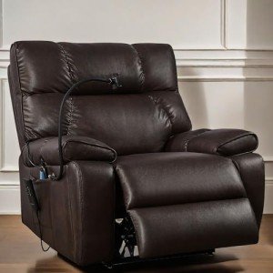 Electric Lift Recliner Chair with Massage & Heat