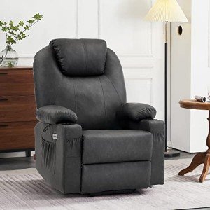 MCombo Large Power Lift Recliner with Massage & Heat