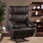 Electric Lift Recliner Chair with Massage & Heat
