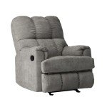 Comfortable Chenille Recliner Chair with Lift功能