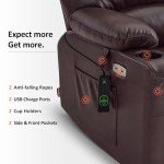 MCombo Power Lift Recliner with Massage & Heat
