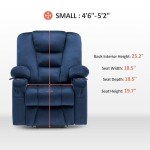MCombo Small Power Lift Recliner with Massage and Heat
