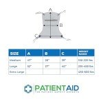 Extra Large Full Body Lift Sling, 600lb Capacity
