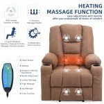 Power Lift Recliner Chair with Heat & Massage