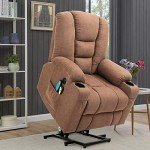 Power Lift Recliner Chair with Heat & Massage